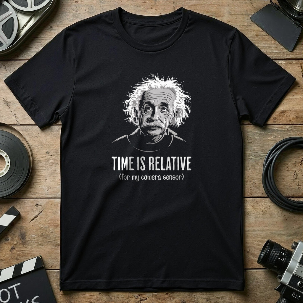 Time Is Relative Graphic Tee Einstein T-Shirt