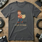 Movin' Hot Bricks Graphic Design T-Shirt