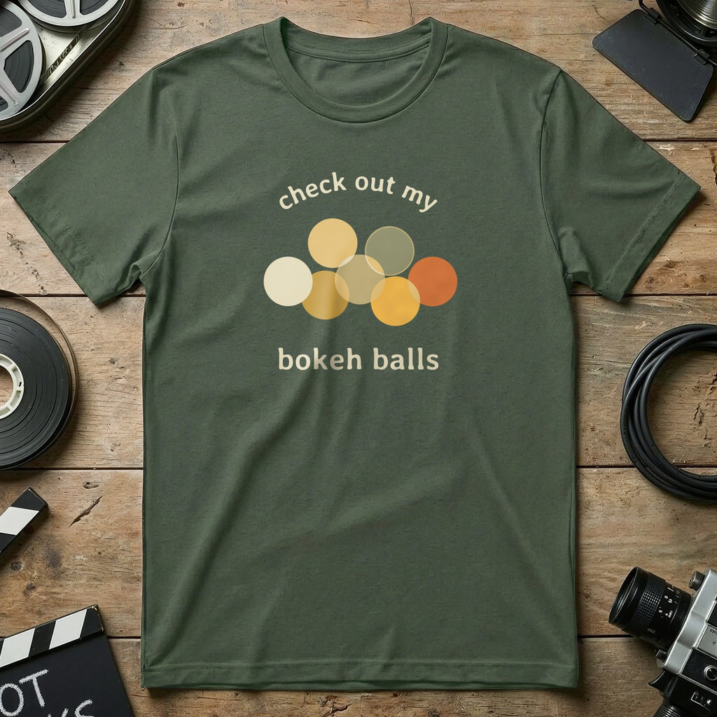 Check Out My Bokeh Balls Stylish Graphic Tee
