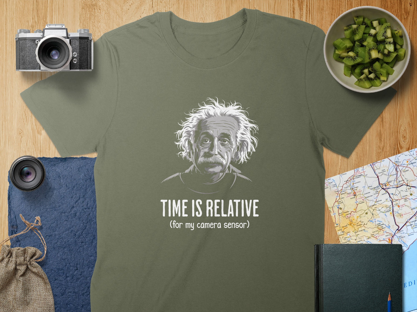 Time Is Relative Graphic T-shirt product type