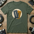 Vintage Cinema Ticket Graphic Tee Classic Movie Shirt