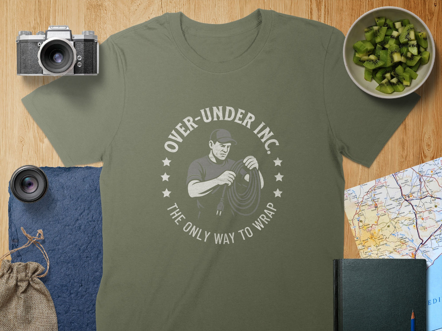 Over-Under Inc The Only Way to Wrap T-shirt product