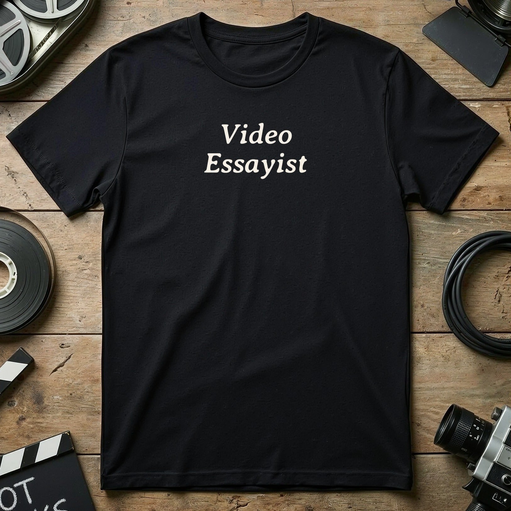 Video Essayist T-Shirt For Content Creators