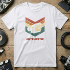 Vintage Camera Graphic Tee With Auteurstic Text Design
