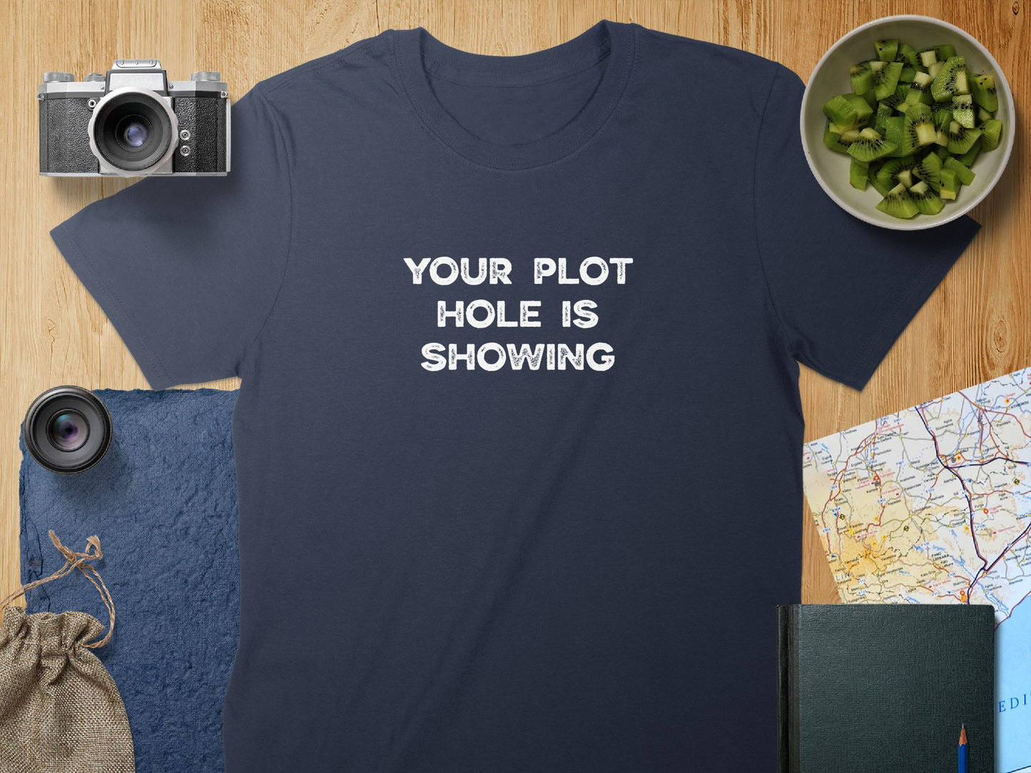 Your Plot Hole Is Showing Graphic T-Shirt product