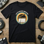 Let's Make Movies Clapperboard Graphic T-Shirt