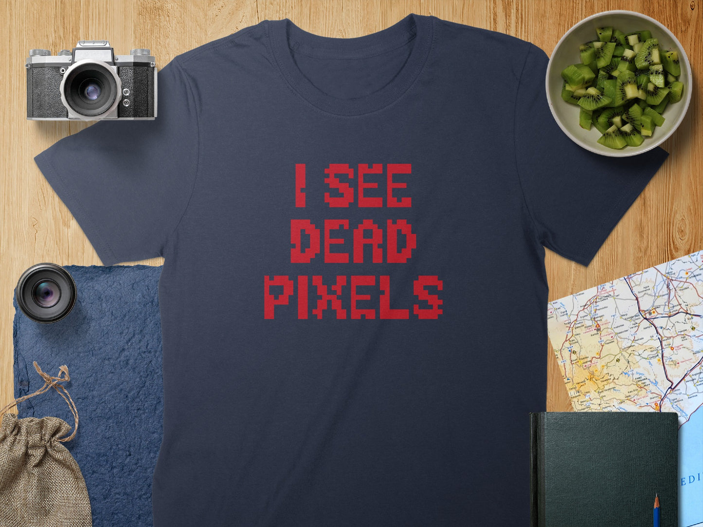 I See Dead Pixels Graphic Tee for Retro Enthusiasts product