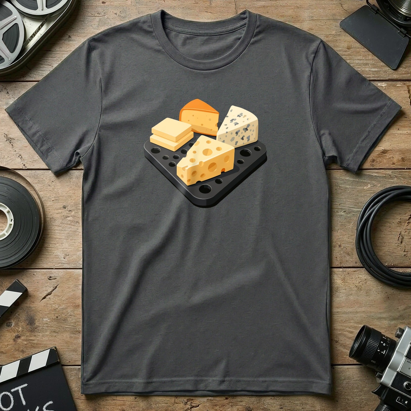 Assorted Cheese Tray Graphic T-Shirt