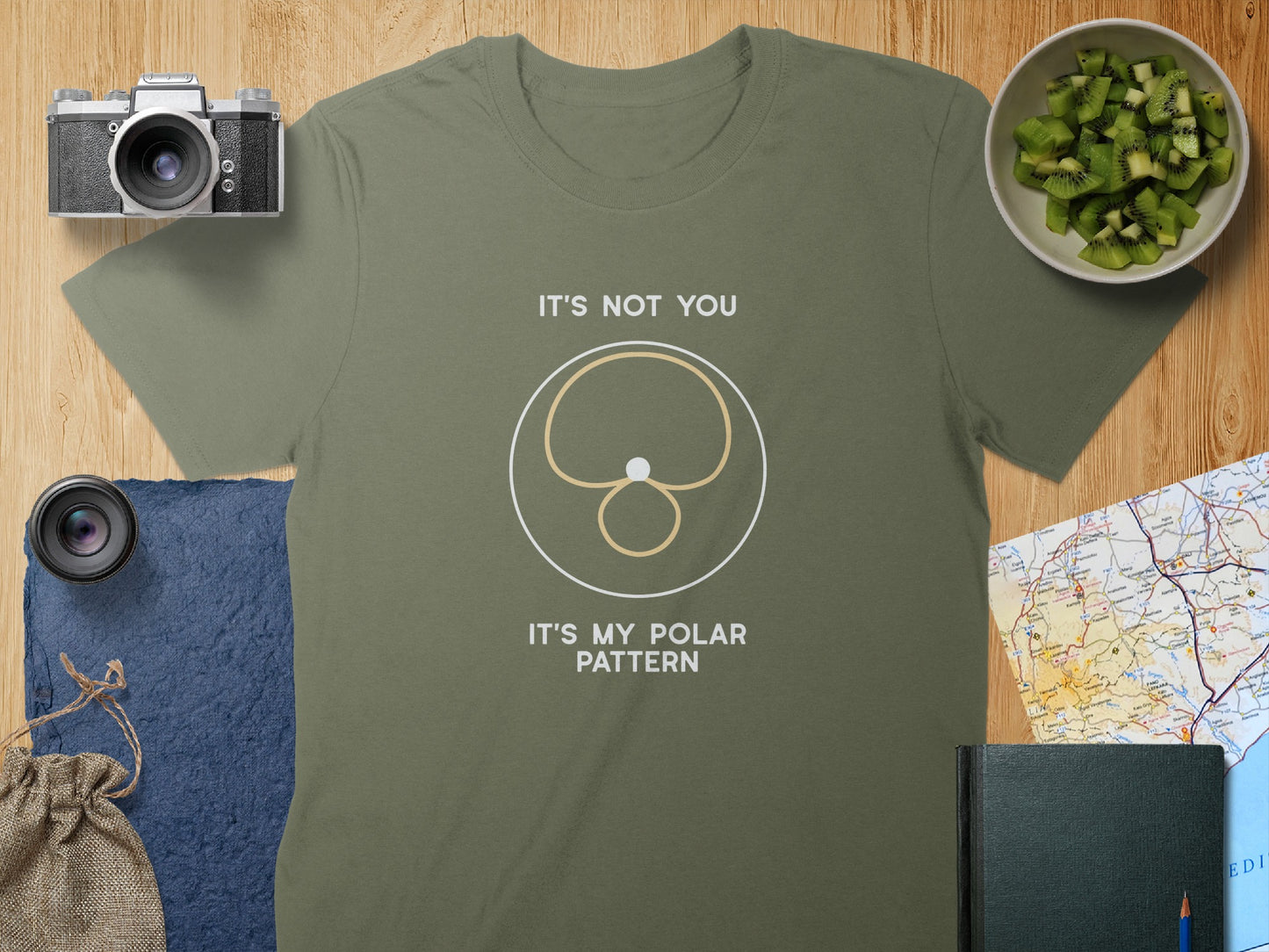 It's Not You It's My Polar Pattern t-shirt product type