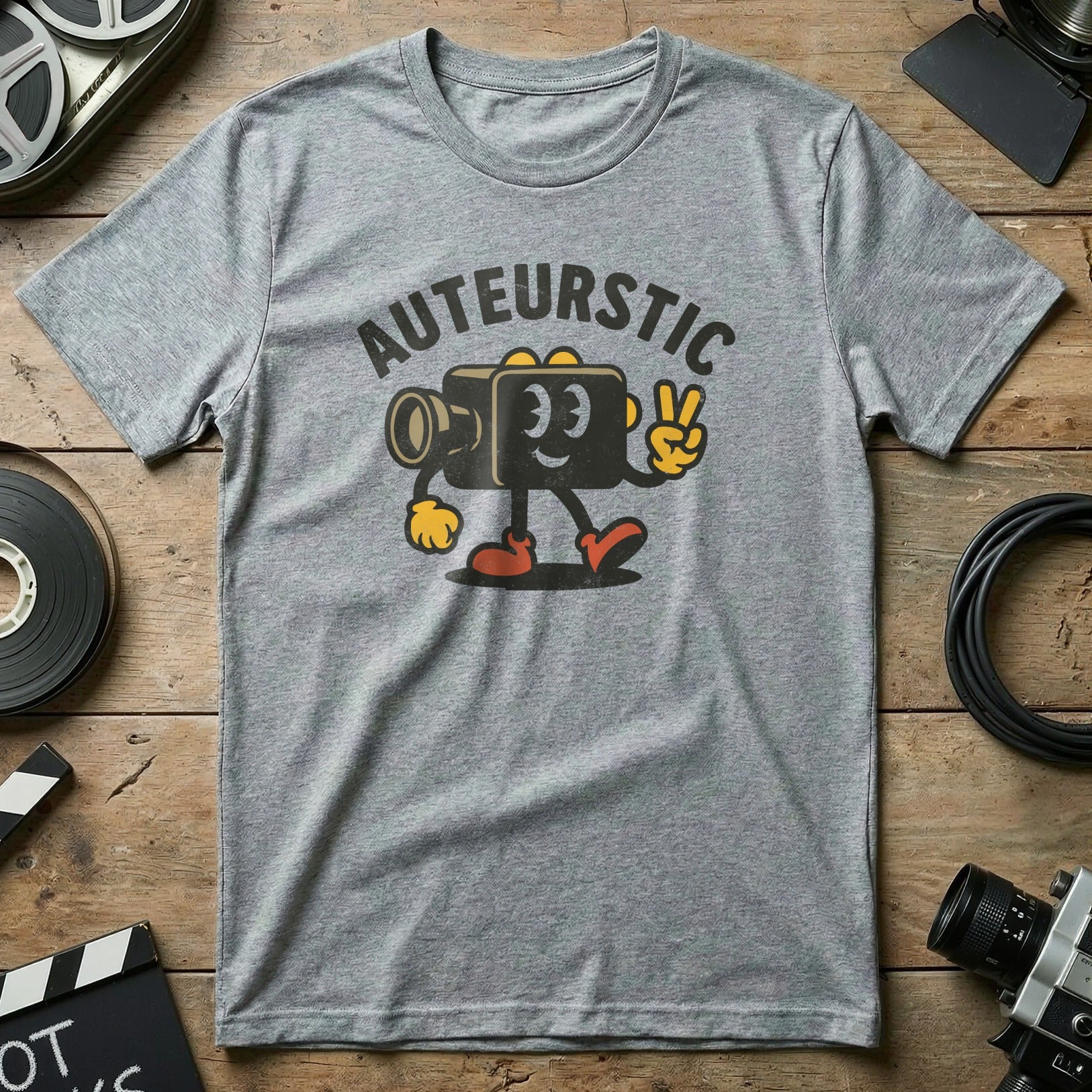 Auteuristic Camera Character T-Shirt Product Type