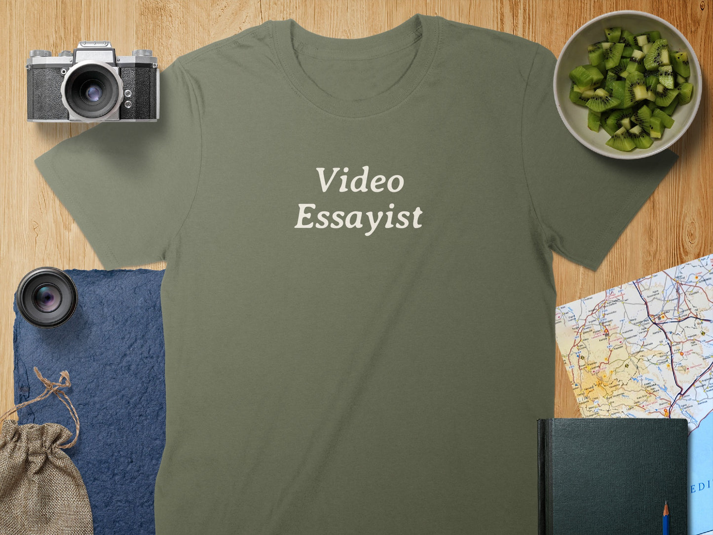 Video Essayist T Shirt for Content Creators product type