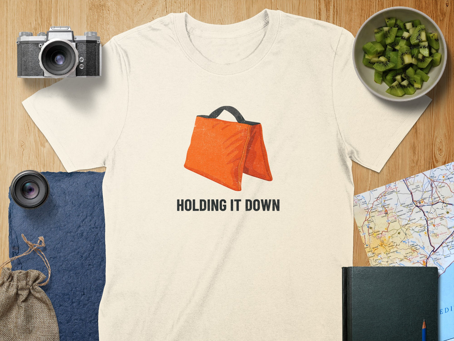 Holding It Down Graphic Design T-shirt product type