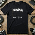 Clip It Good Graphic Design T-Shirt for Audio Enthusiasts