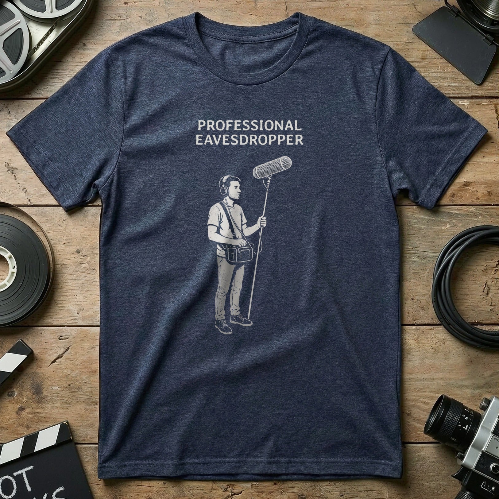 Professional Eavesdropper Graphic Tee Shirt