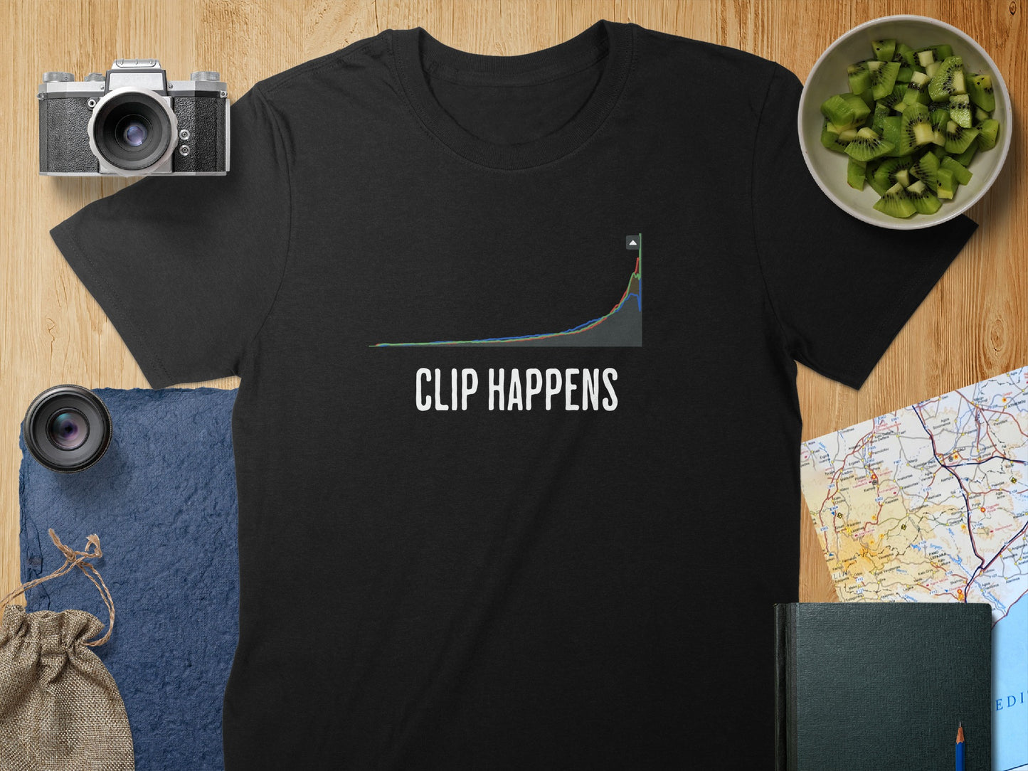 Funny Clip Happens Graphic Short Sleeve T-shirt product