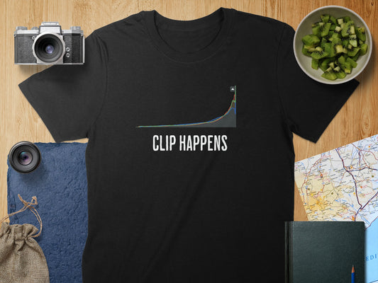 Funny Clip Happens Graphic Short Sleeve T-shirt product