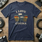 I Love Cinema Director's Chair Graphic T-shirt Product