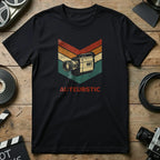 Vintage Camera Design Retro Auteuristic T-shirt
