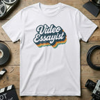Retro Style Video Essayist Graphic T-Shirt for Creators
