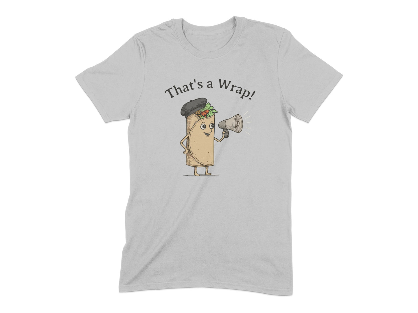 Funny That's a Wrap Food Graphic T-Shirt