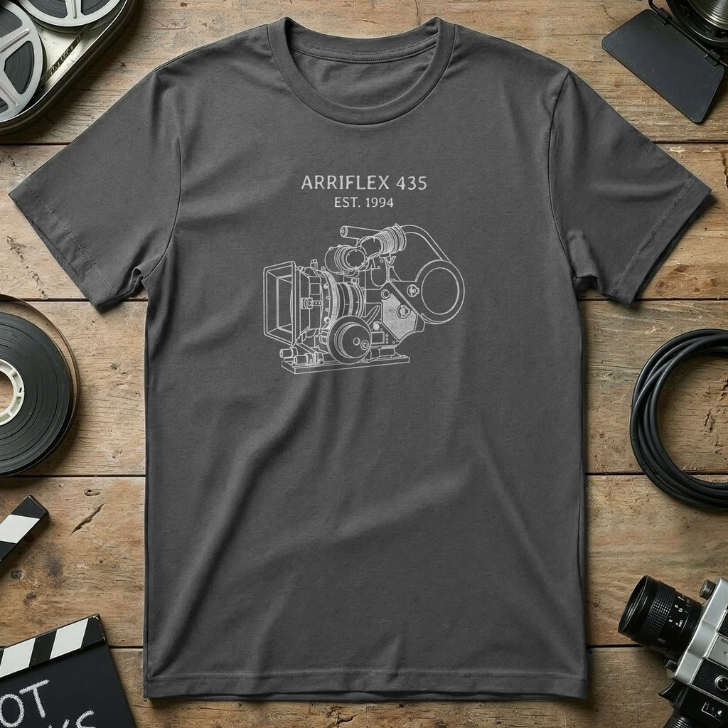 Arriflex 435 EST 1994 Camera Design Gray T-shirt product type