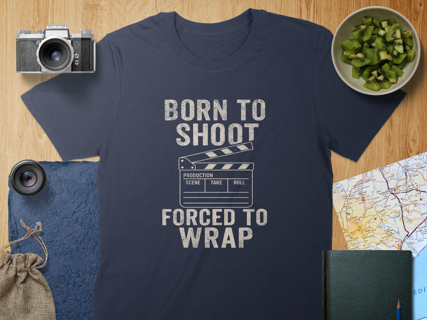 Born to Shoot Forced to Wrap T-Shirt product type