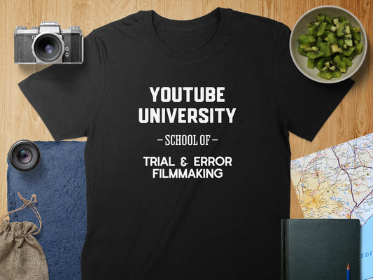 Youtube University Trial & Error Filmmaking product type