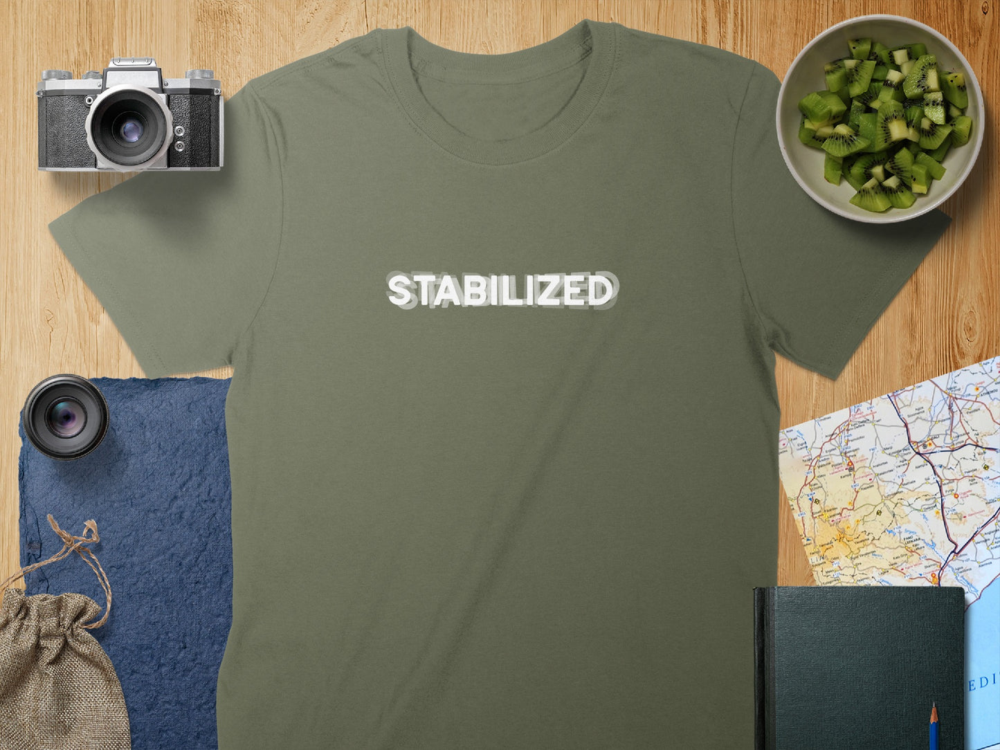 Stabilized Graphic Tee Casual Short Sleeve product