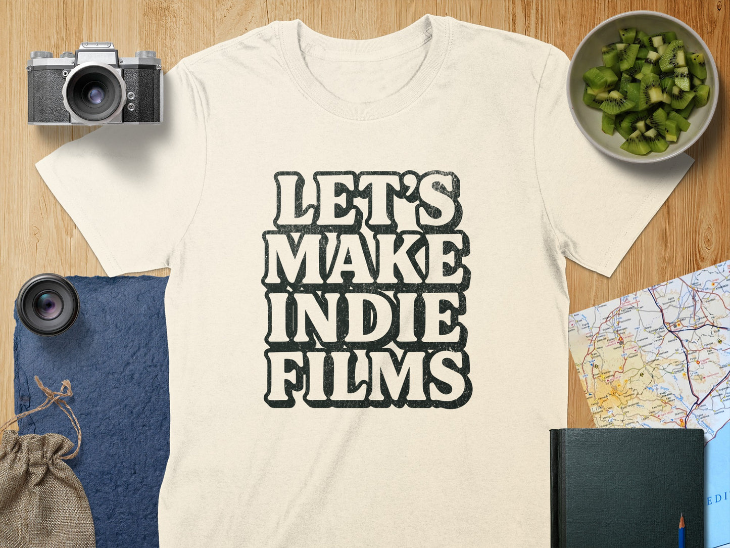 Let's Make Indie Films Graphic Unisex T-Shirt product