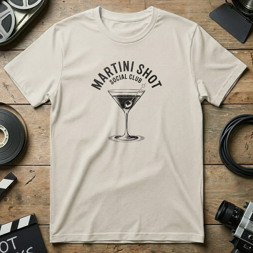 Martini Shot Social Club Graphic T-Shirt