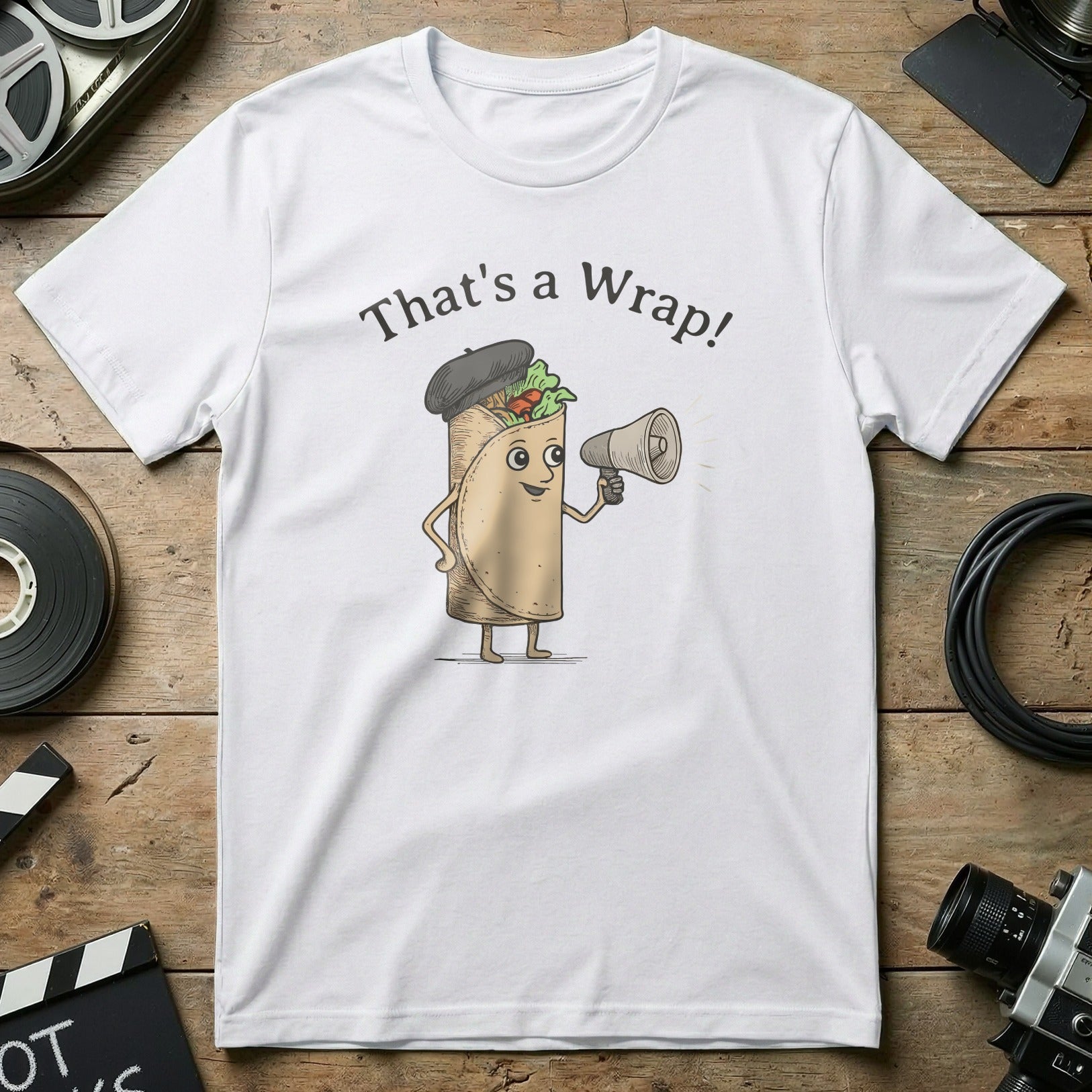 That's a Wrap Funny Burrito Director T-shirt