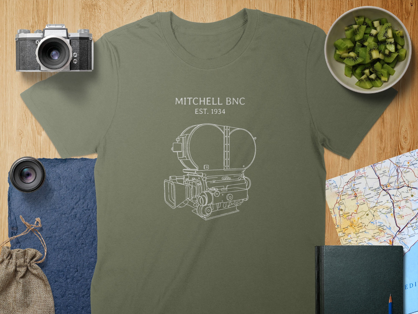 Mitchell BNC EST. 1934 graphic camera product type