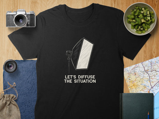 Let's Diffuse the Situation Graphic T-shirt product type