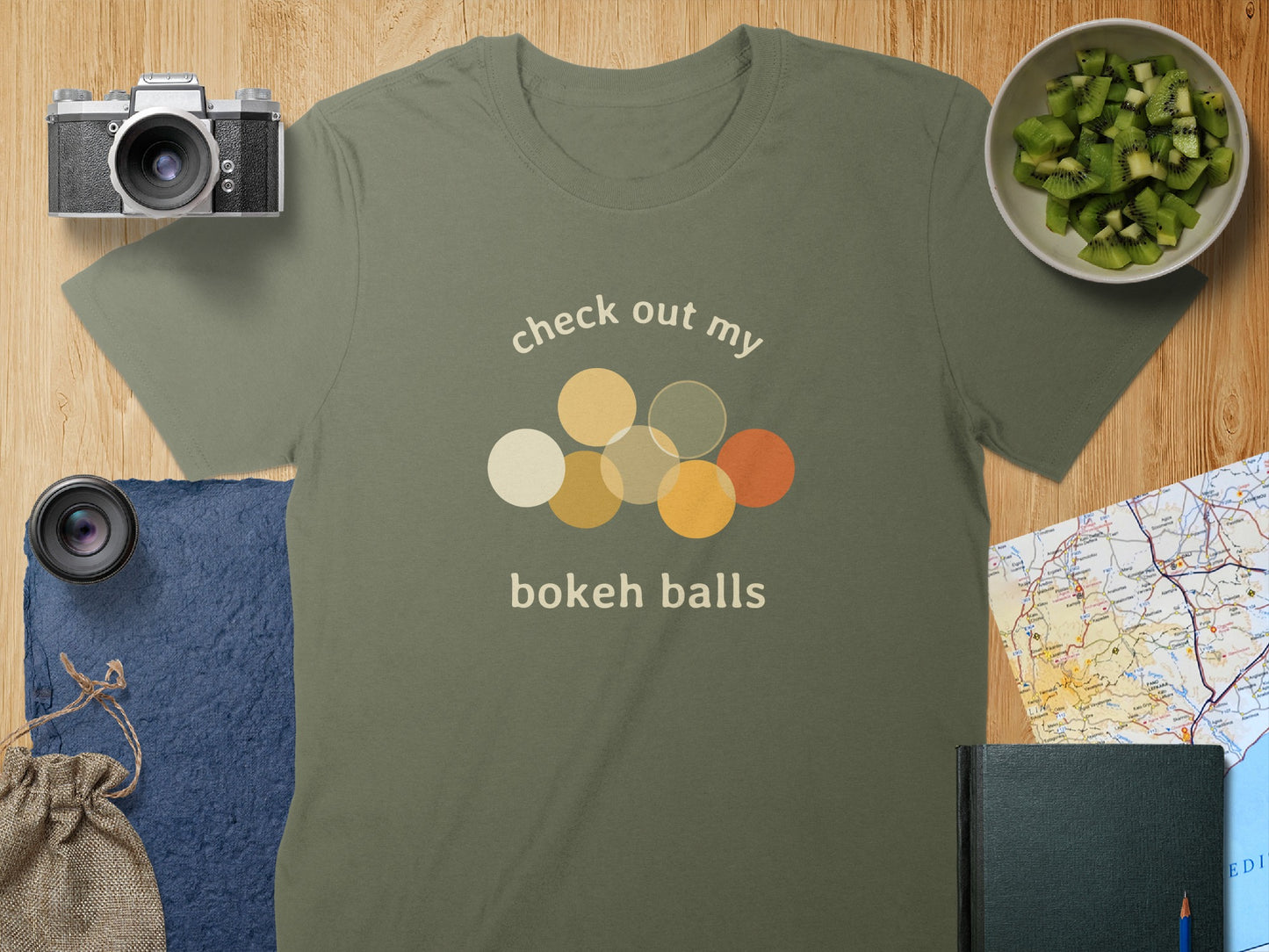 Check Out My Bokeh Balls Graphic T-Shirt product type