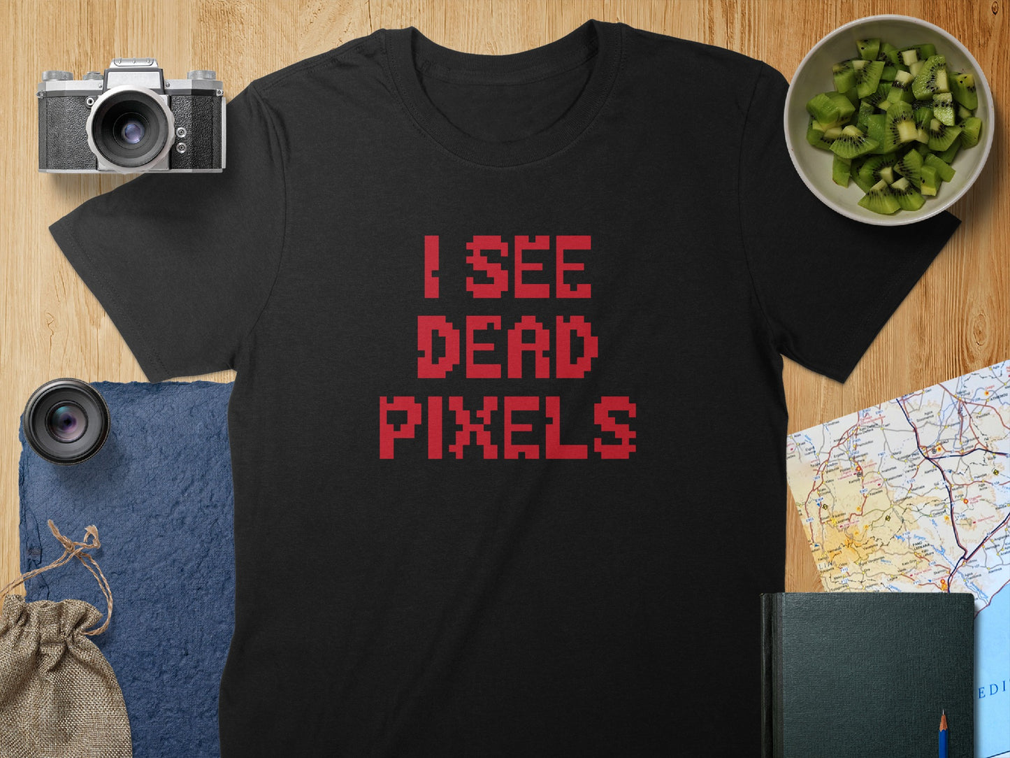 I See Dead Pixels Graphic T-Shirt product type