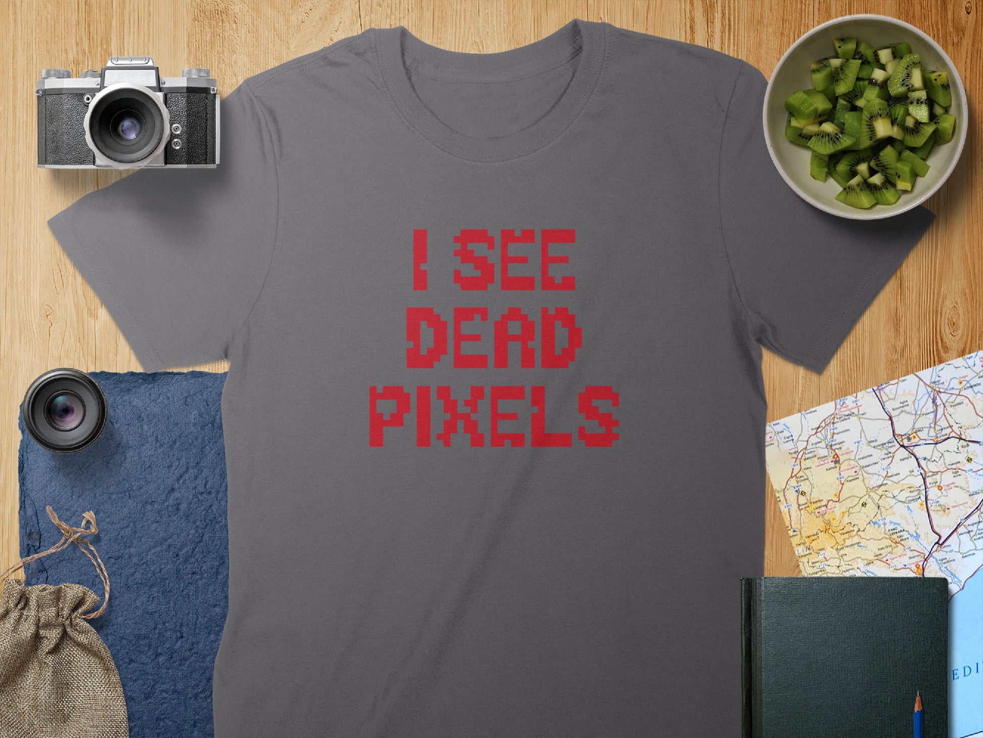 I SEE DEAD PIXELS Graphic Tee Shirt product
