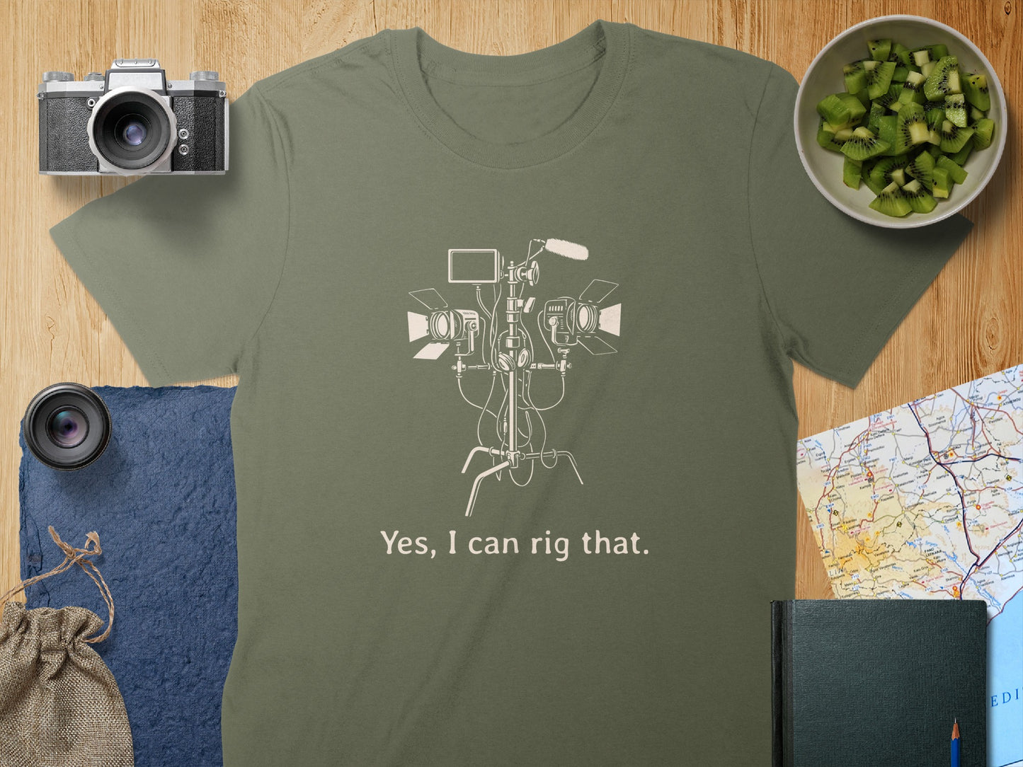 Yes I Can Rig That Graphic T-shirt product