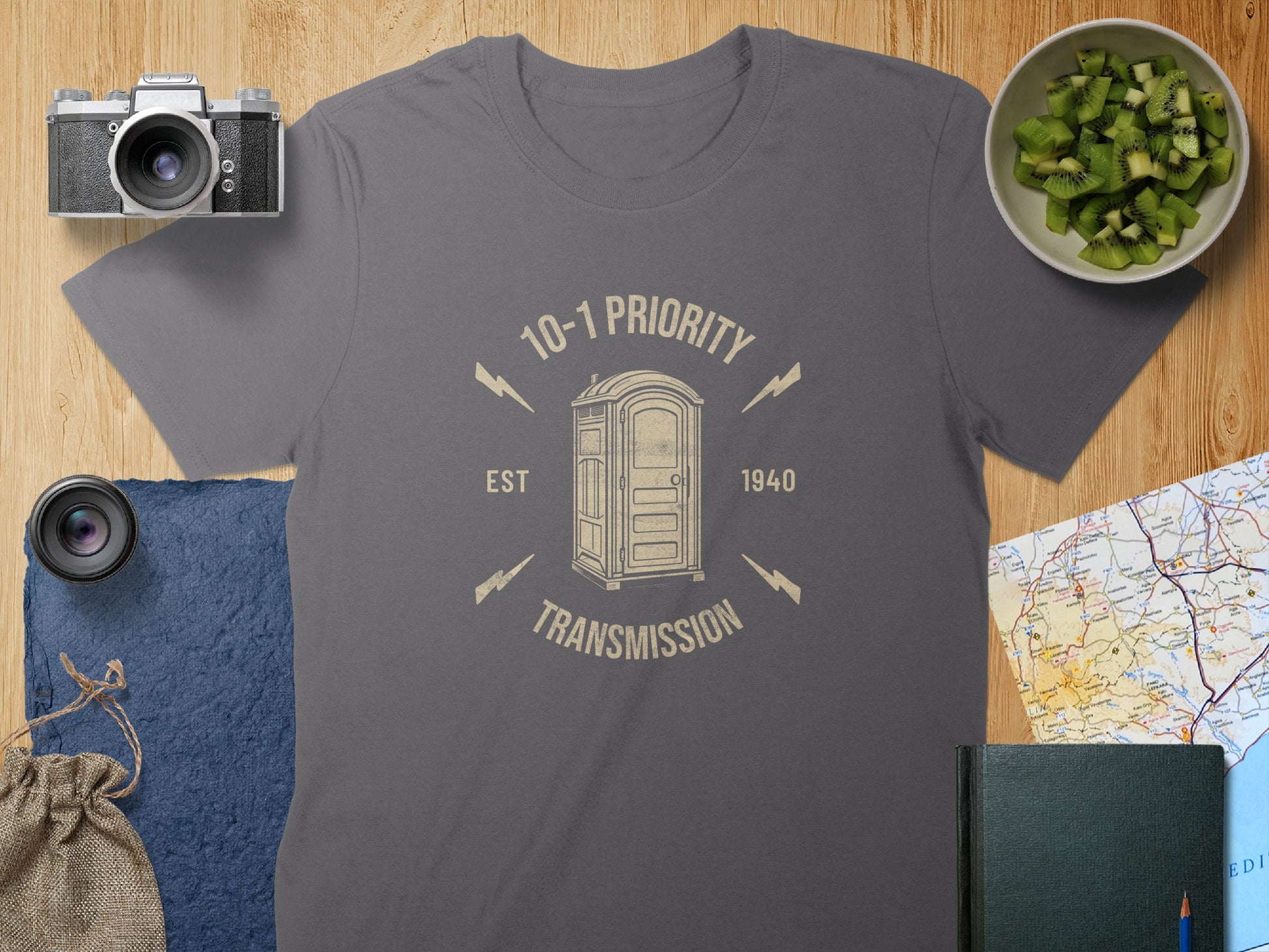 10-1 Priority Transmission EST 1940 T-shirt product