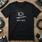 Nice Box Camera Graphic Design T-shirt