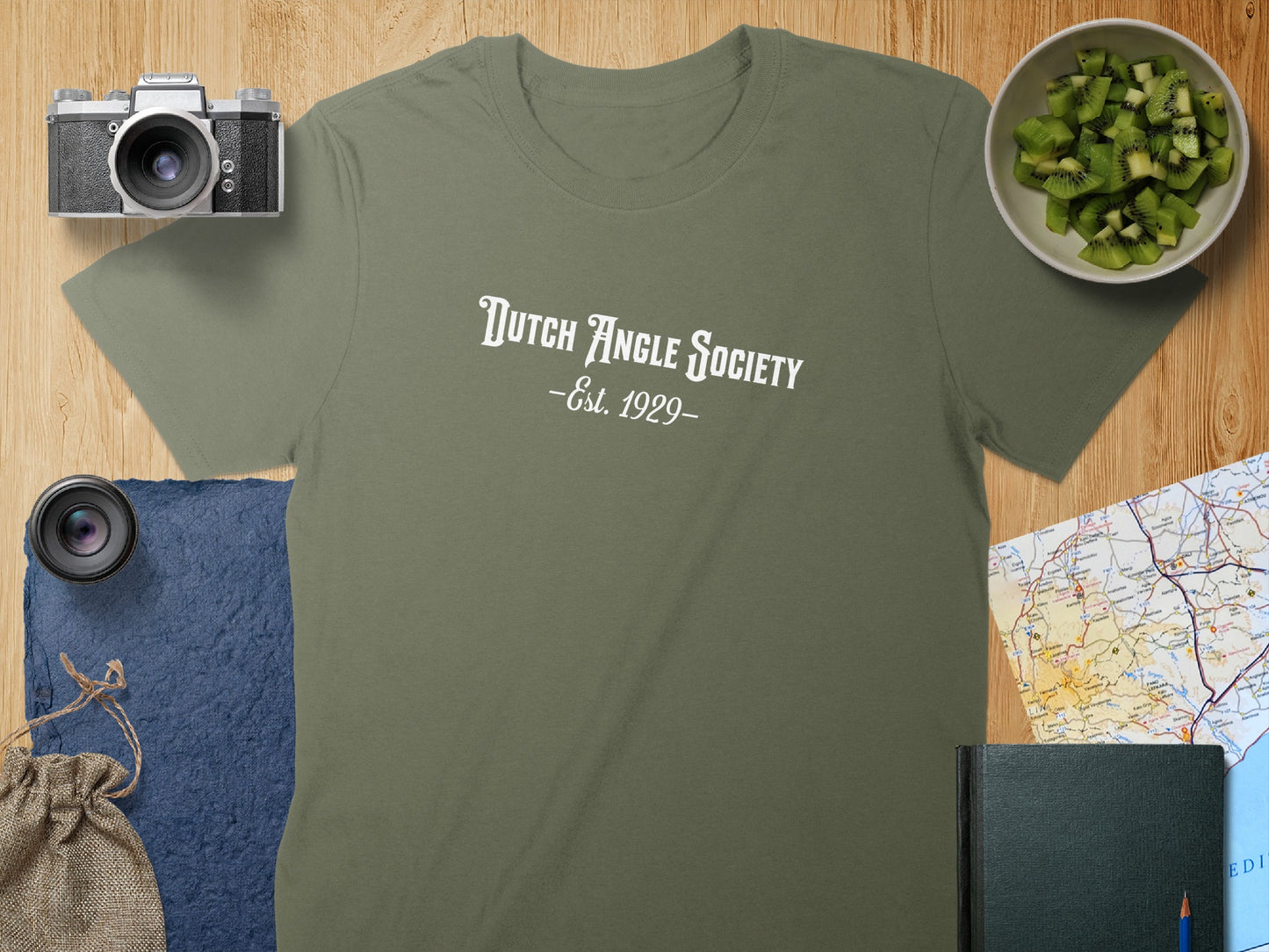 Dutch Angle Society Est 1929 graphic t-shirt product type