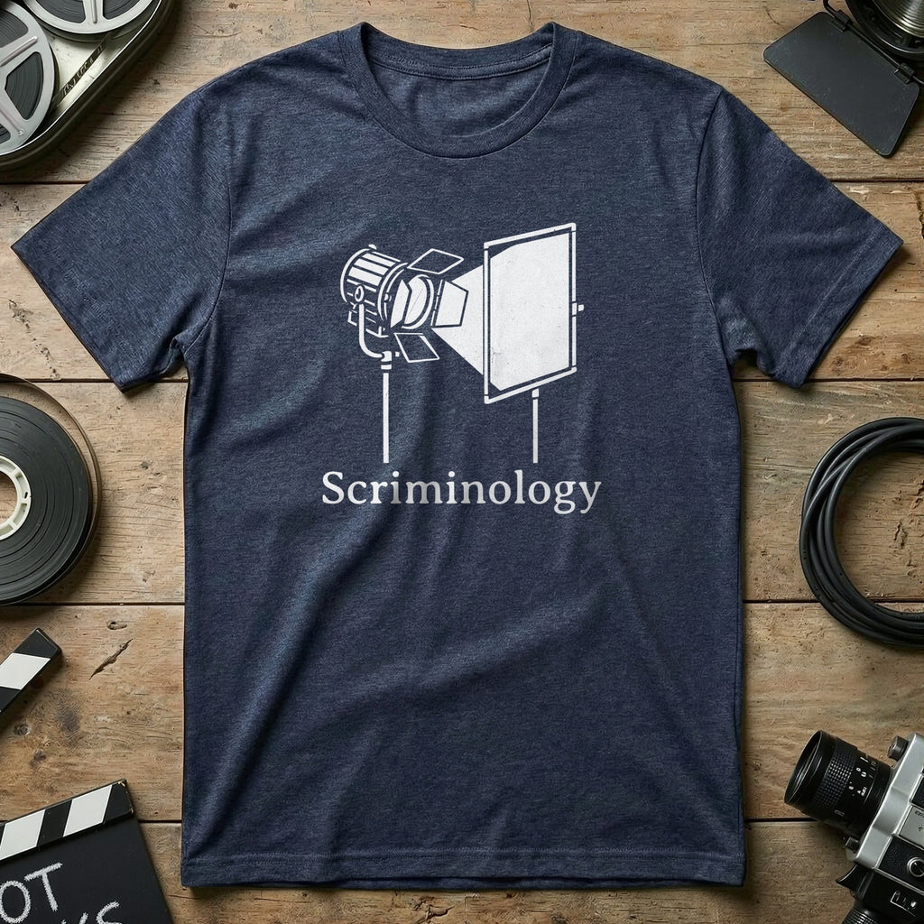 Scriminology Light and Screen Diagram T-shirt