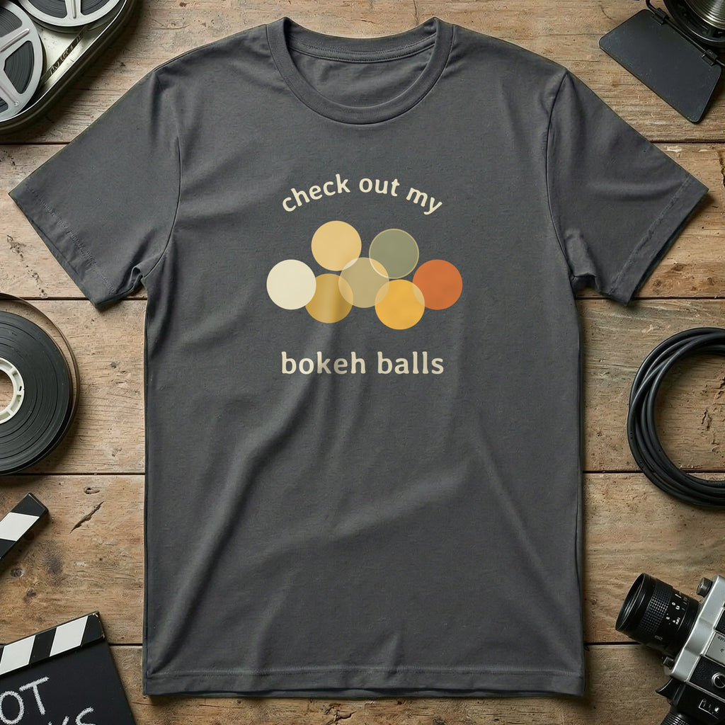 Check Out My Bokeh Balls Graphic Tee Shirt