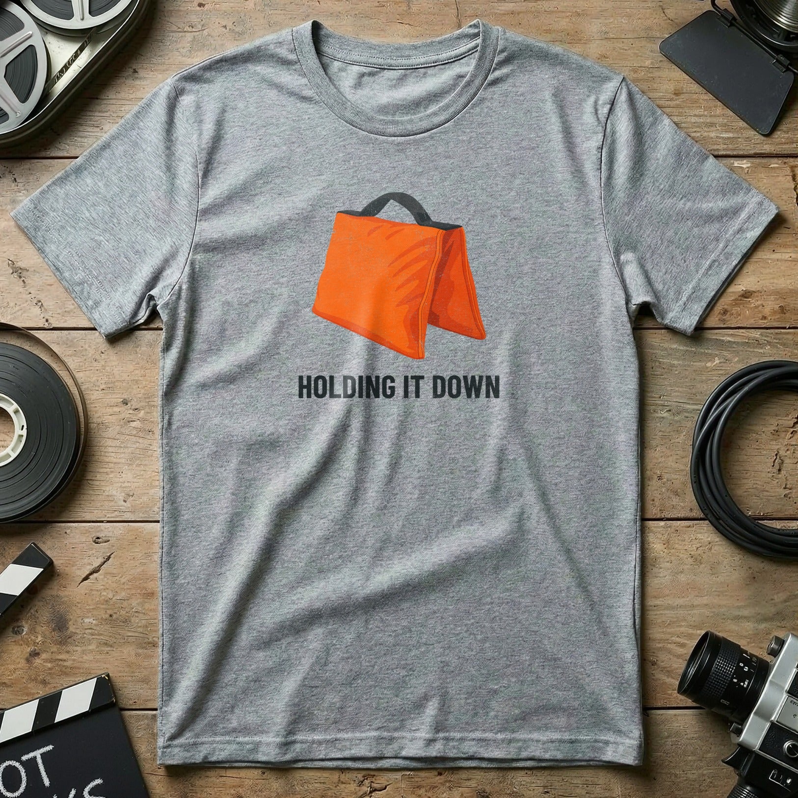 Holding It Down Graphic T-Shirt for Casual Wear