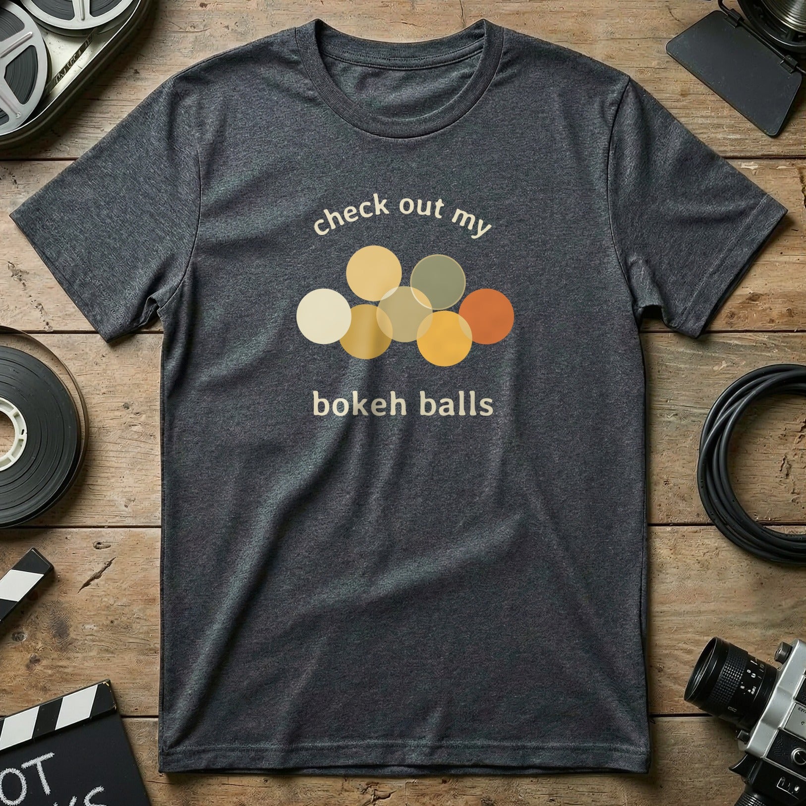 Check Out My Bokeh Balls Graphic T-Shirt