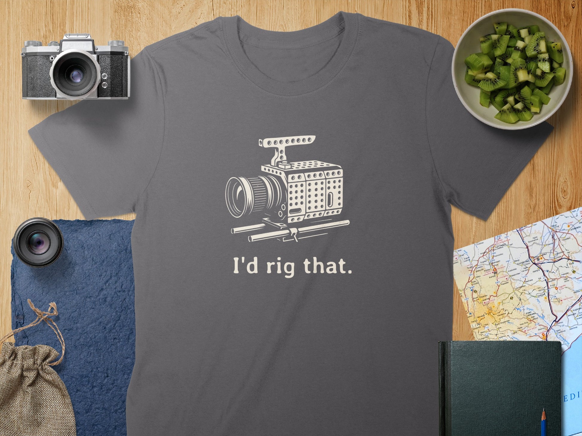 I'd Rig That Camera Graphic T-Shirt product type