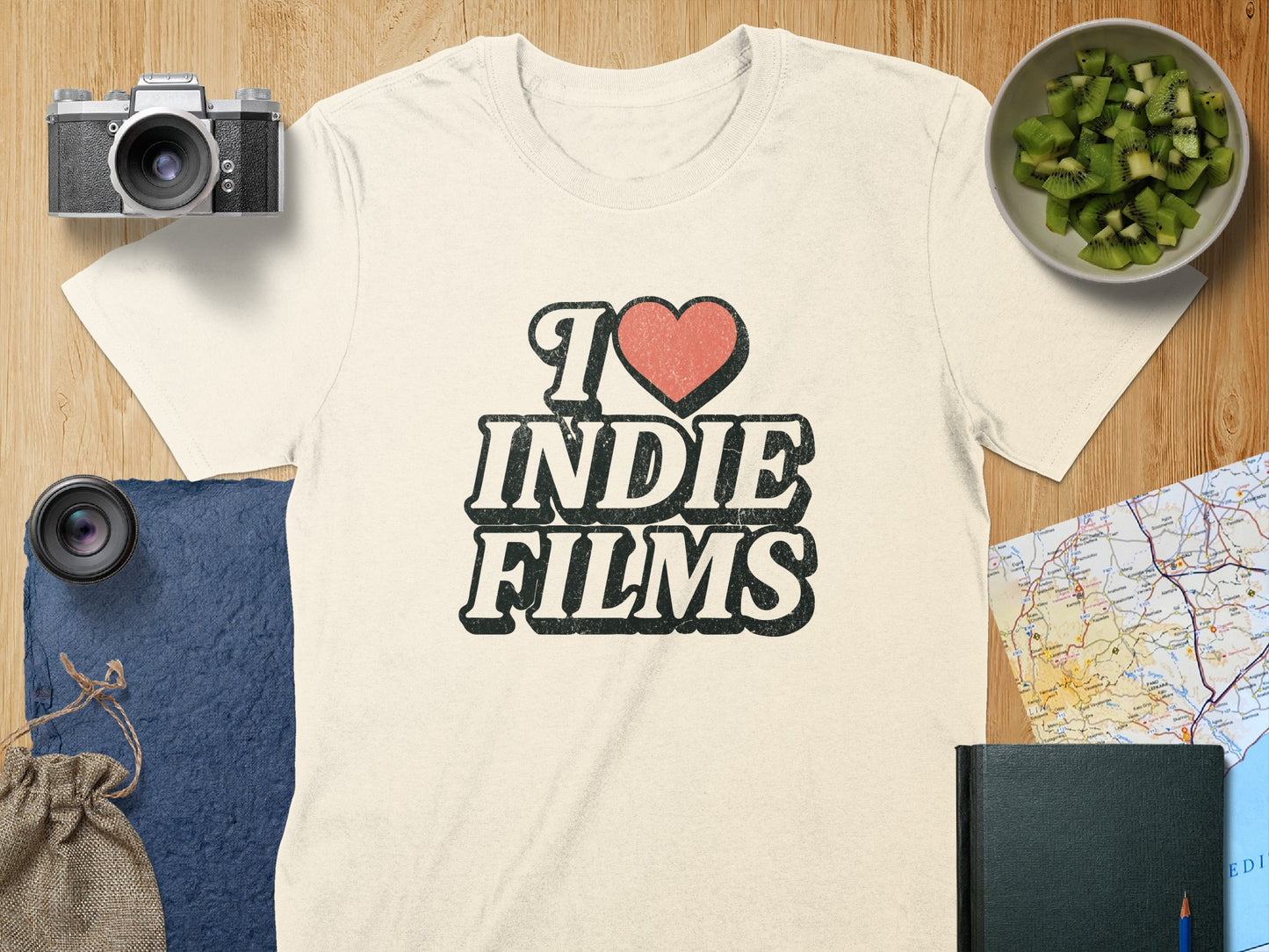 I Love Indie Films Graphic T-Shirt product