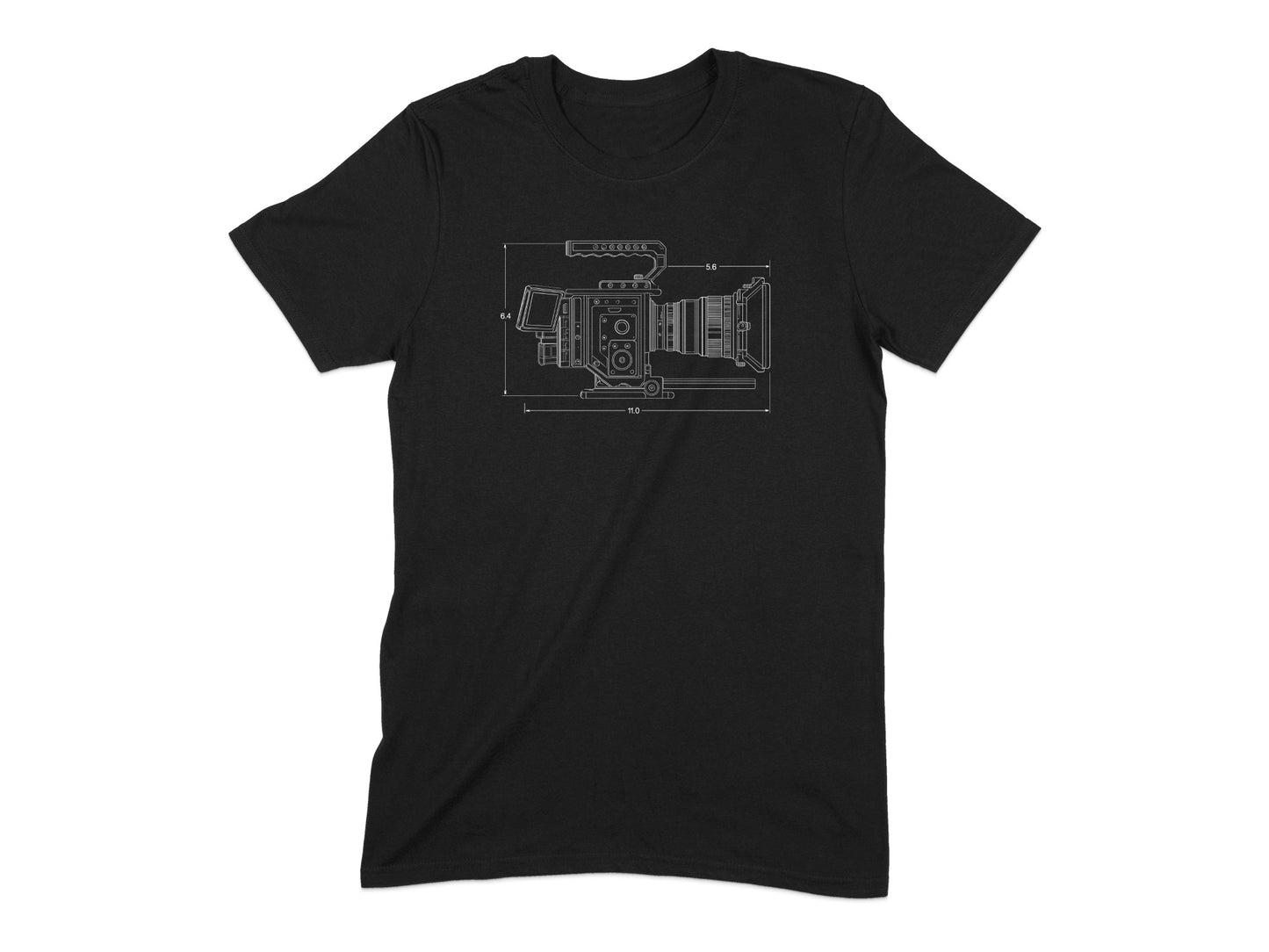 Cinematic Camera Blueprint Graphic Tee product
