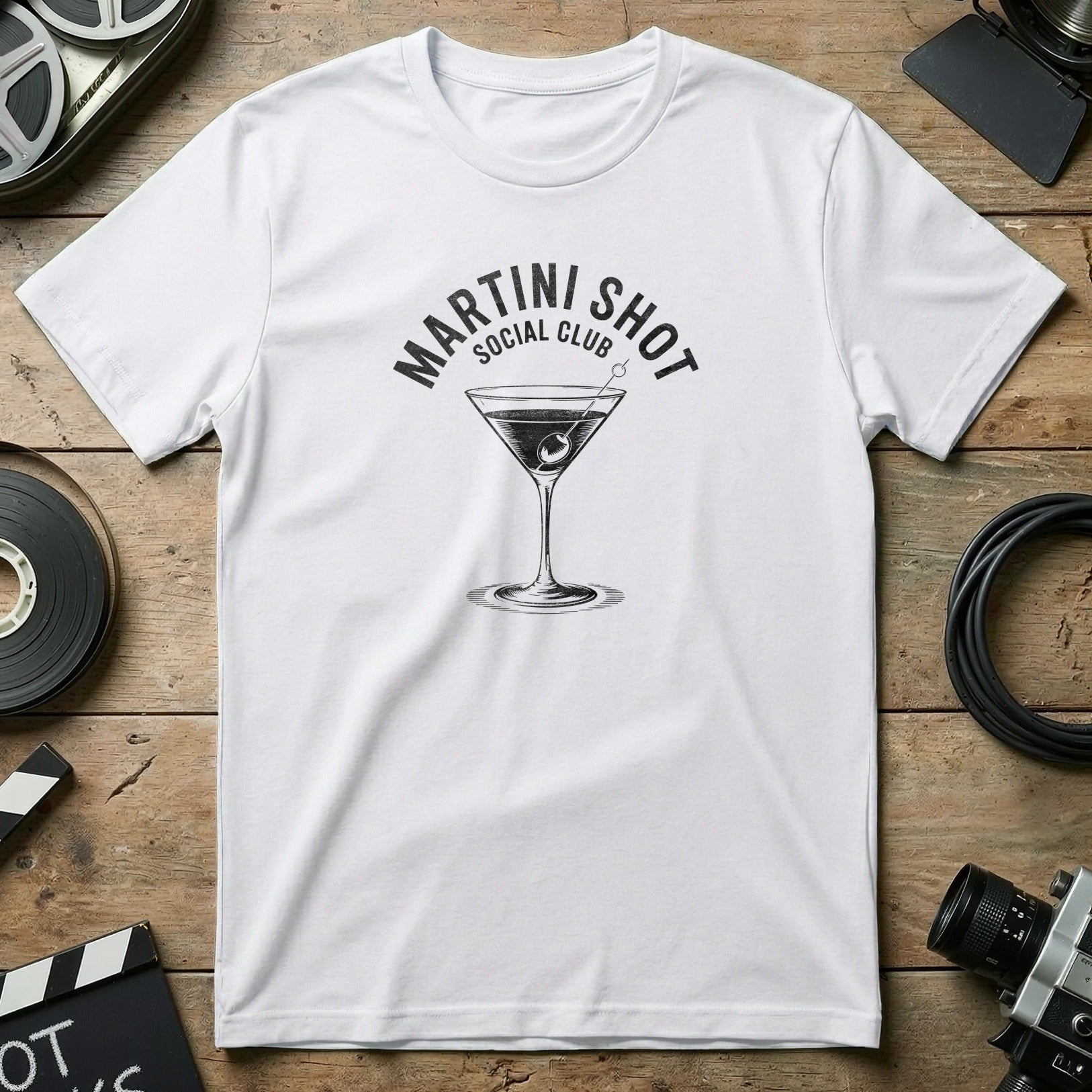 Martini Shot Social Club Graphic T-Shirt