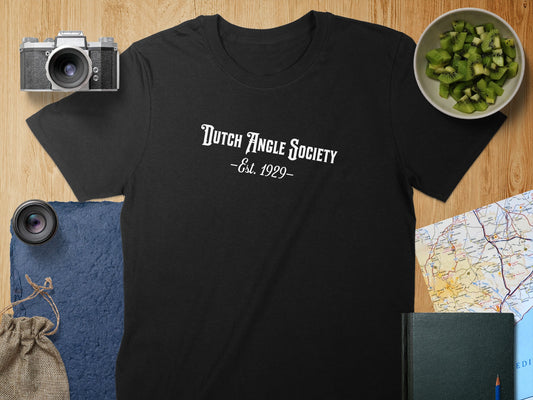 Dutch Angle Society Est 1929 Printed T-shirt product type