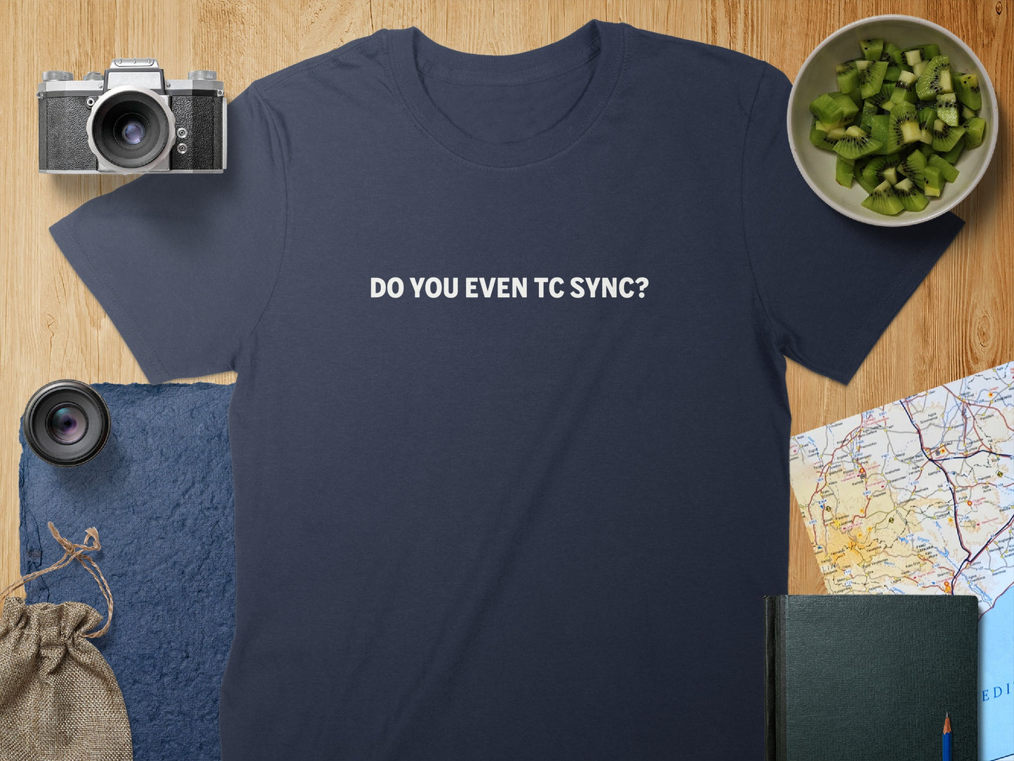 Do You Even TC Sync Dark Blue TShirt Product